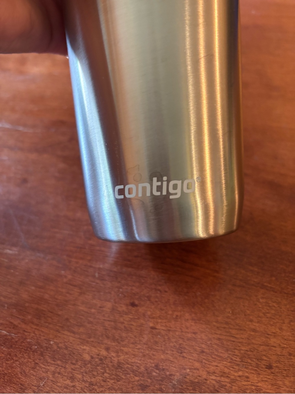 Contigo Luxe stainless steel tumbler with spill-proof lid and straw - Picture 2 of 6